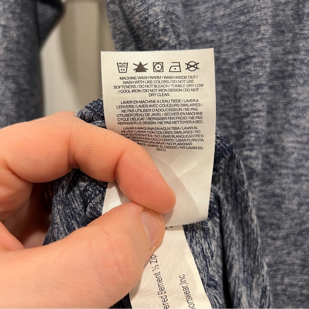 NIKE Villanova Dri-Fit Heathered Element 1/2 Zip Womens Size Medium - Picture 8 of 8